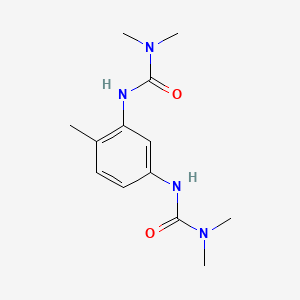 Chemical structure of 3,3'-(4-Methyl-1,3-phenylene)bis(1,1-dimethylurea)