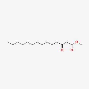 Chemical structure of Methyl 3-Oxotetradecanoate