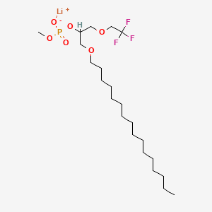 Chemical structure of MJ33