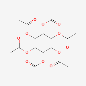 Chemical structure of myo-Inositol Hexaacetate