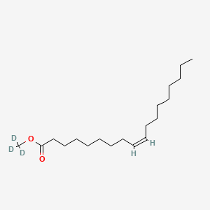 Chemical structure of Methyl oleate-d3