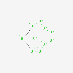 Chemical structure of m-Carborane