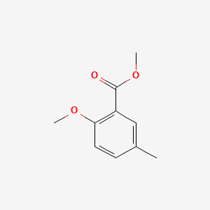 Chemical structure of Methyl 2-methoxy-5-methylbenzoate
