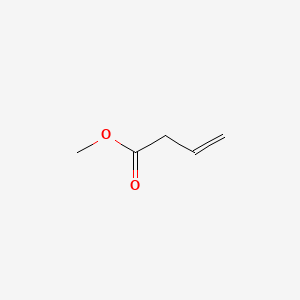 Chemical structure of Methyl 3-butenoate