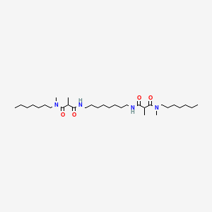 Chemical structure of Magnesium ionophore II