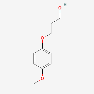 Chemical structure of 3-(4-Methoxyphenoxy)propanol