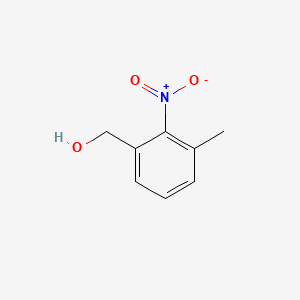 Chemical structure of 3-Methyl-2-nitrobenzyl alcohol