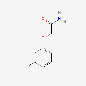 Chemical structure of 3′-Methylphenoxyacetamide