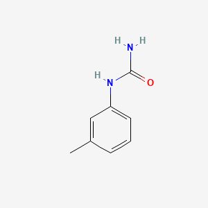 Chemical structure of 3-Methylphenylurea