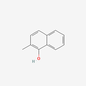 Chemical structure of 2-Methyl-1-naphthol