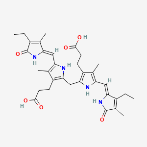 Chemical structure of Mesobilirubin