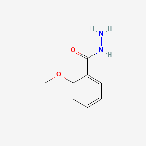 Chemical structure of o-Anisohydrazide