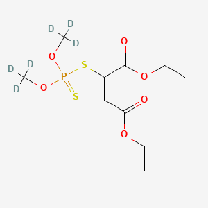 Chemical structure of Malathion-d6