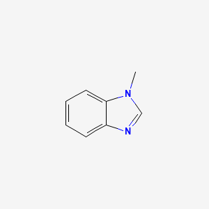 Chemical structure of 1-Methylbenzimidazole