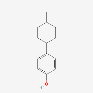 Chemical structure of 4-(4-Methylcyclohexyl)phenol