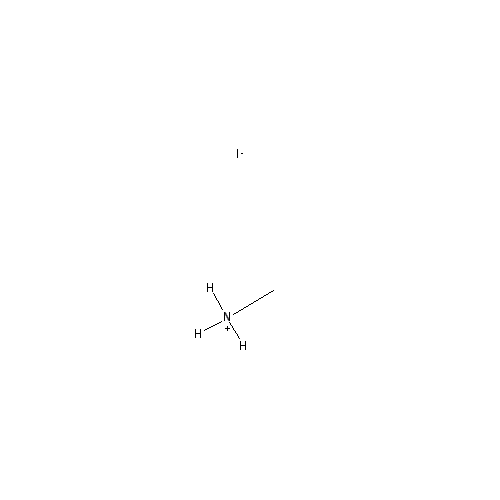 Chemical structure of Methylamine Hydroiodide