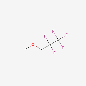 Chemical structure of Methyl 2,2,3,3,3-Pentafluoropropyl Ether