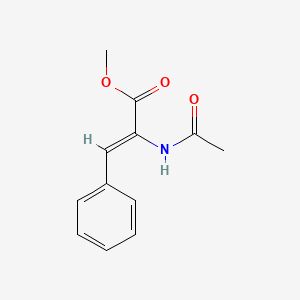 Chemical structure of Methyl (Z)-2-Acetamido-3-phenylacrylate