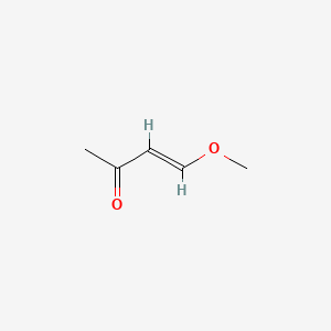 Chemical structure of (3E)-4-Methoxy-3-buten-2-one