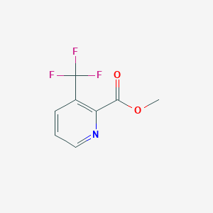 Chemical structure of Methyl 3-(trifluoromethyl)picolinate