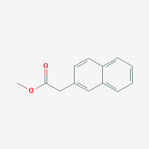 Chemical structure of Methyl 2-(naphthalen-2-yl)acetate