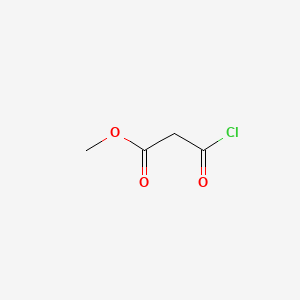 Chemical structure of Methyl 3-chloro-3-oxopropionate