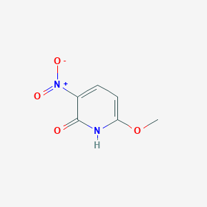 Chemical structure of 6-Methoxy-3-nitropyridin-2(1H)-one