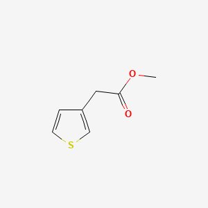 Chemical structure of Methyl 3-thiopheneacetate