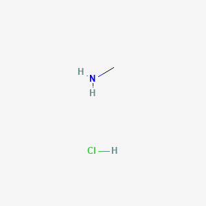 Chemical structure of Methylammonium chloride