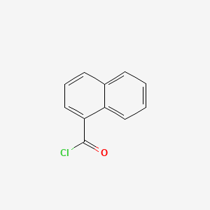 Chemical structure of 1-Naphthoyl chloride