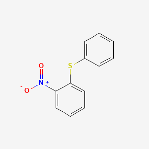 Chemical structure of 2-Nitrophenyl phenyl sulfide