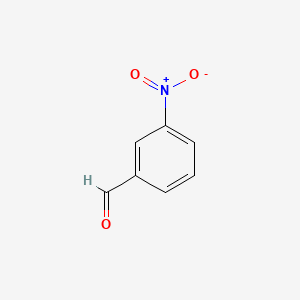 Chemical structure of 3-Nitrobenzaldehyde