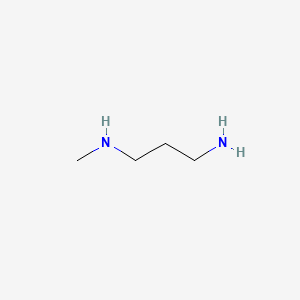 Chemical structure of 3-Methylaminopropylamine