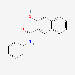 Chemical structure of NaphtholAS