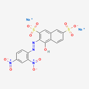 Chemical structure of Nitrazine yellow
