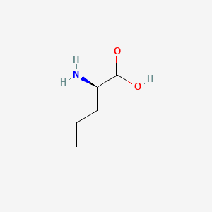 Chemical structure of D-Norvaline