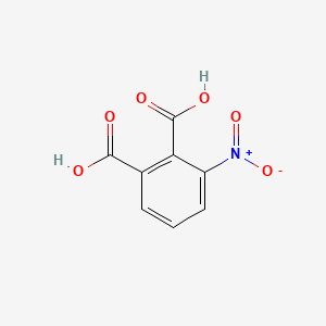 Chemical structure of 3-Nitrophthalic acid