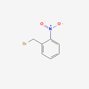Chemical structure of 2-Nitrobenzyl bromide