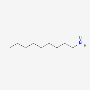 Chemical structure of Nonylamine