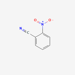Chemical structure of 2-Nitrobenzonitrile