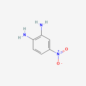 Chemical structure of 4-Nitro-o-phenylenediamine