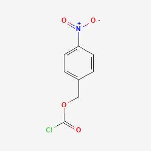 Chemical structure of 4-Nitrobenzyl chloroformate