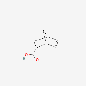 Chemical structure of 5-Norbornene-2-carboxylic acid