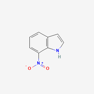 Chemical structure of 7-Nitroindole