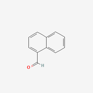 Chemical structure of 1-Naphthaldehyde