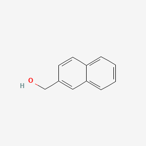 Chemical structure of 2-Naphthalenemethanol