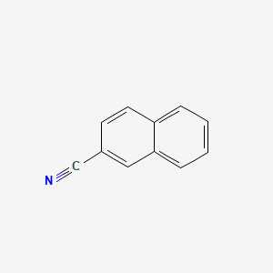 Chemical structure of 2-Naphthonitrile