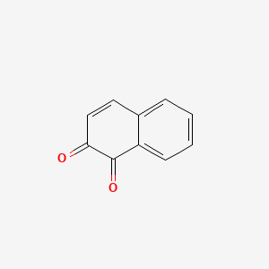 Chemical structure of 1,2-Naphthoquinone