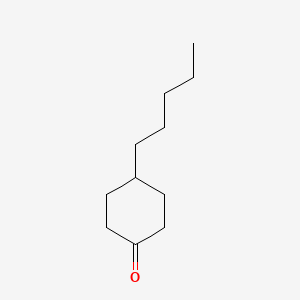 Chemical structure of 4-Pentylcyclohexanone