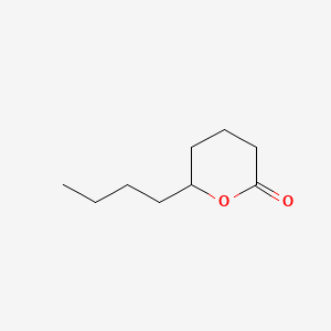 Chemical structure of δ-Nonalactone